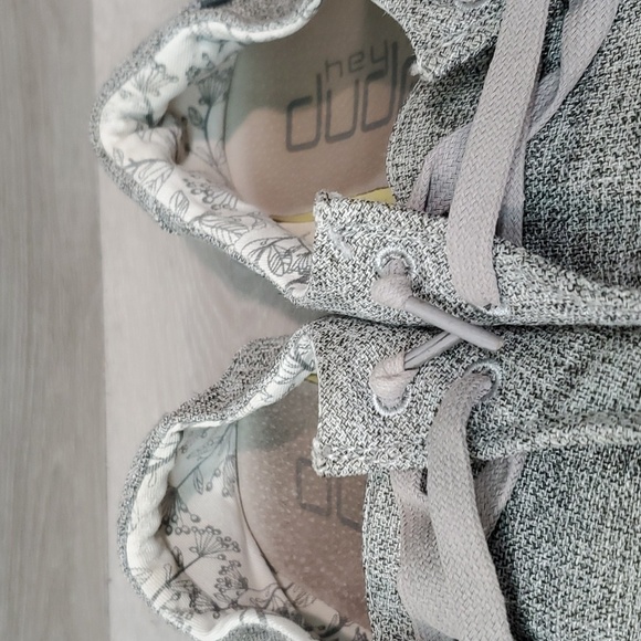 Hey Dude Womens Wendy L Linen Iron Loafer Slip on shoes sz 11 - Picture 5 of 12